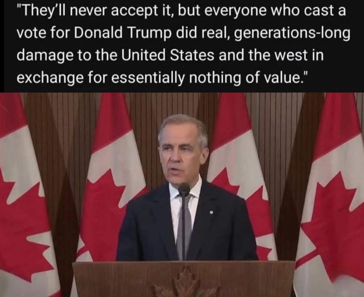 Truth from Canadian PM Mark Carney
