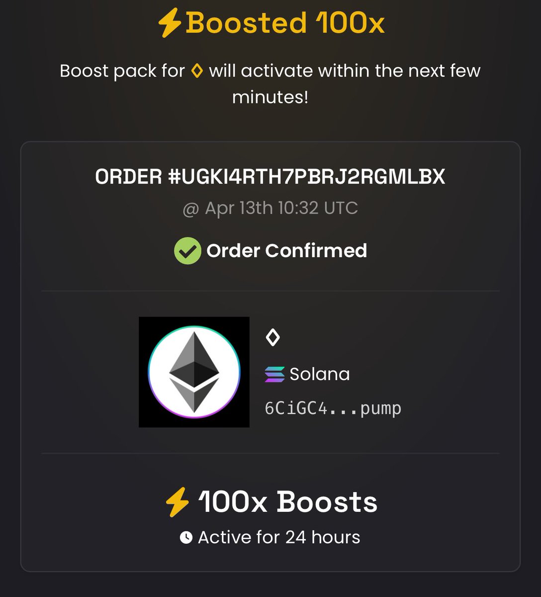 EthereumOfSol's tweet image. Paid another 100x Donna pay whole 500x at NEW ATH