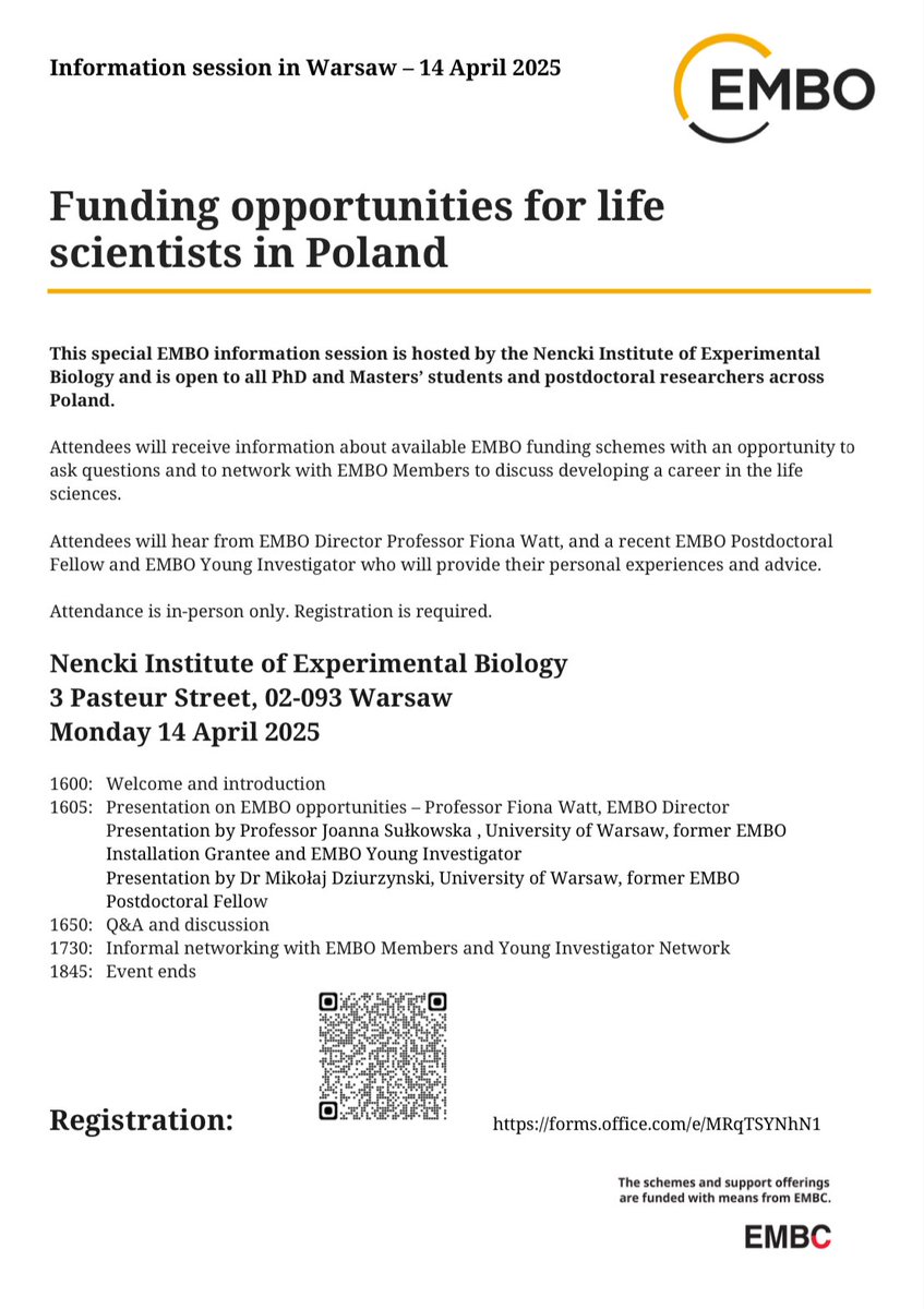 Nencki Institute of Experimental Biology PAS (@nenckiinstitute) on Twitter photo ๐ข On behalf of Prof. Agnieszka Dobrzyล, Director of the Nencki Institute, we kindly invite you to a ๐ฅ๐๐๐ญ๐ฎ๐ซ๐ ๐๐ฒ ๐๐ซ๐จ๐. ๐
๐ข๐จ๐ง๐ ๐๐๐ญ๐ญ, ๐๐ข๐ซ๐๐๐ญ๐จ๐ซ ๐จ๐ ๐๐๐๐, titled. "๐๐ญ๐ฅ๐ก๐ค๐ง๐๐ฃ๐ ๐๐๐ก๐ก๐ช๐ก๐๐ง ๐๐๐ฉ๐๐ง๐ค๐๐๐ฃ๐๐๐ฉ๐ฎ ๐๐ฃ ๐๐ช๐ข๐๐ฃ ๐ข On behalf of Prof. Agnieszka Dobrzyล, Director of the Nencki Institute, we kindly invite you to a ๐ฅ๐๐๐ญ๐ฎ๐ซ๐ ๐๐ฒ ๐๐ซ๐จ๐. ๐
๐ข๐จ๐ง๐ ๐๐๐ญ๐ญ, ๐๐ข๐ซ๐๐๐ญ๐จ๐ซ ๐จ๐ ๐๐๐๐, titled. "๐๐ญ๐ฅ๐ก๐ค๐ง๐๐ฃ๐ ๐๐๐ก๐ก๐ช๐ก๐๐ง ๐๐๐ฉ๐๐ง๐ค๐๐๐ฃ๐๐๐ฉ๐ฎ ๐๐ฃ ๐๐ช๐ข๐๐ฃ
