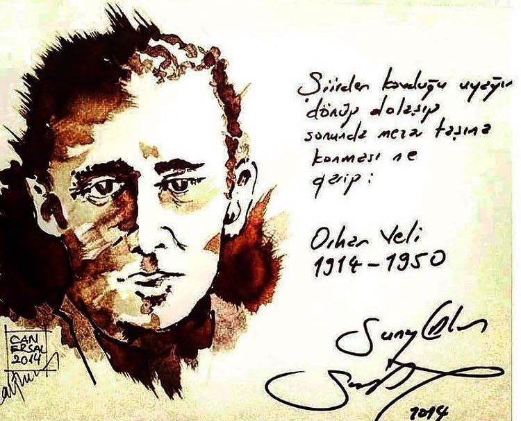 Şiirden kovduğu uyağın
dönüp dolaşıp
sonunda mezar taşına
konması ne
garip:        <a href="/SunayAkin/">Sunay Akın</a>