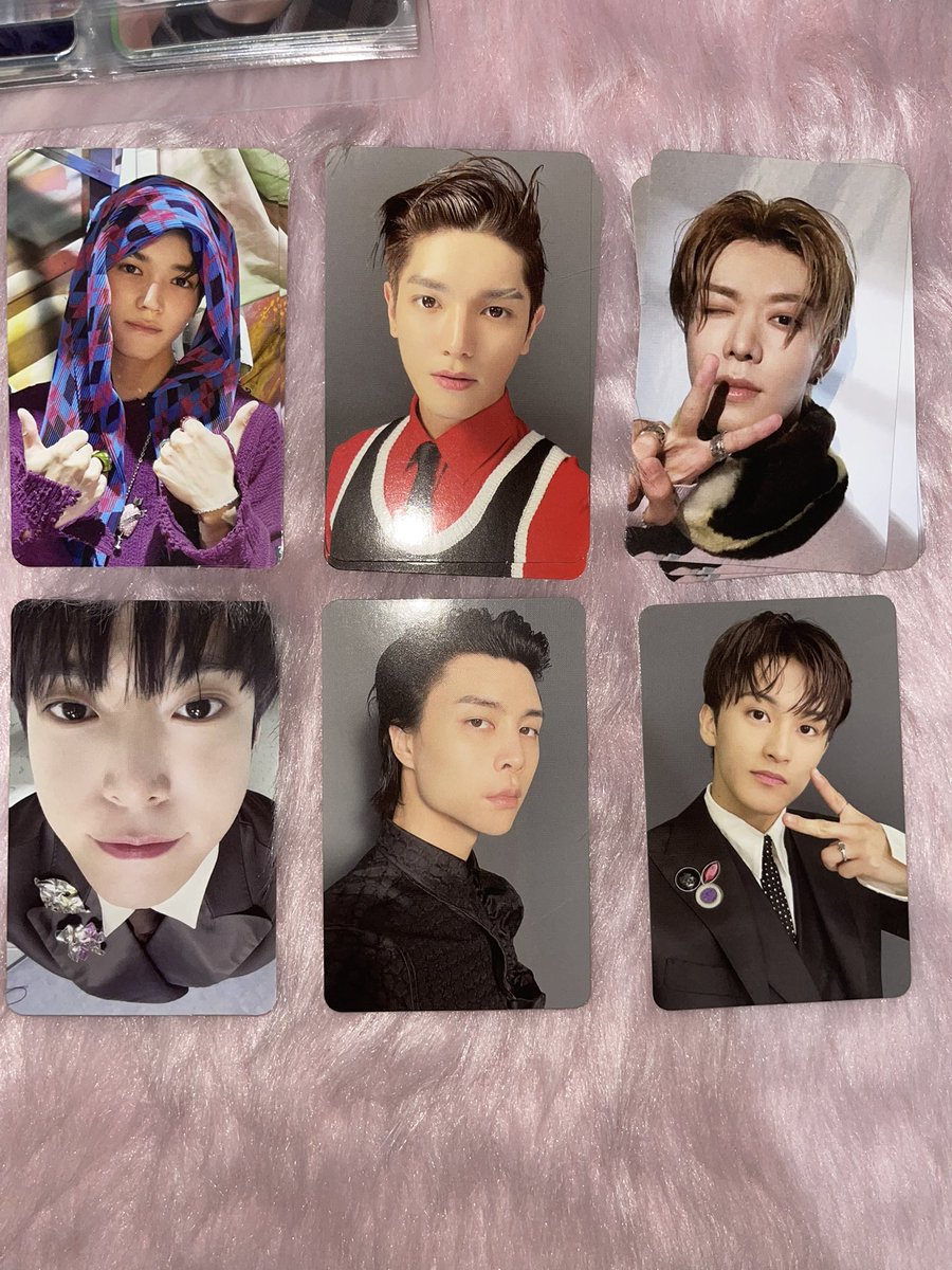 wtbkai's tweet photo. ˋ꒰ #wtbentables ꒱ˊ
☆ NCT 127 Favorite Album PC

⇢ c/o here: https://t.co/xOwGzbgHpJ

𖥻 wts lfb ph yuta johnny taeyong doyoung mark classic version photocard https://t.co/qZbiL5v9M4