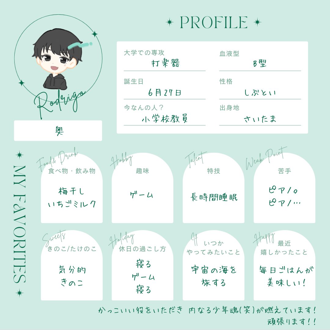 HighStepMusical's tweet photo. 【キャストプロフィール】

劇中劇キャラクター
クラリッサ/飯泉琴都
ロドリーゴ/奥

#ミュージカル
#若草物語
#highstep2025
#ハイステ
#武蔵野音楽大学 https://t.co/gdpDbu59rl