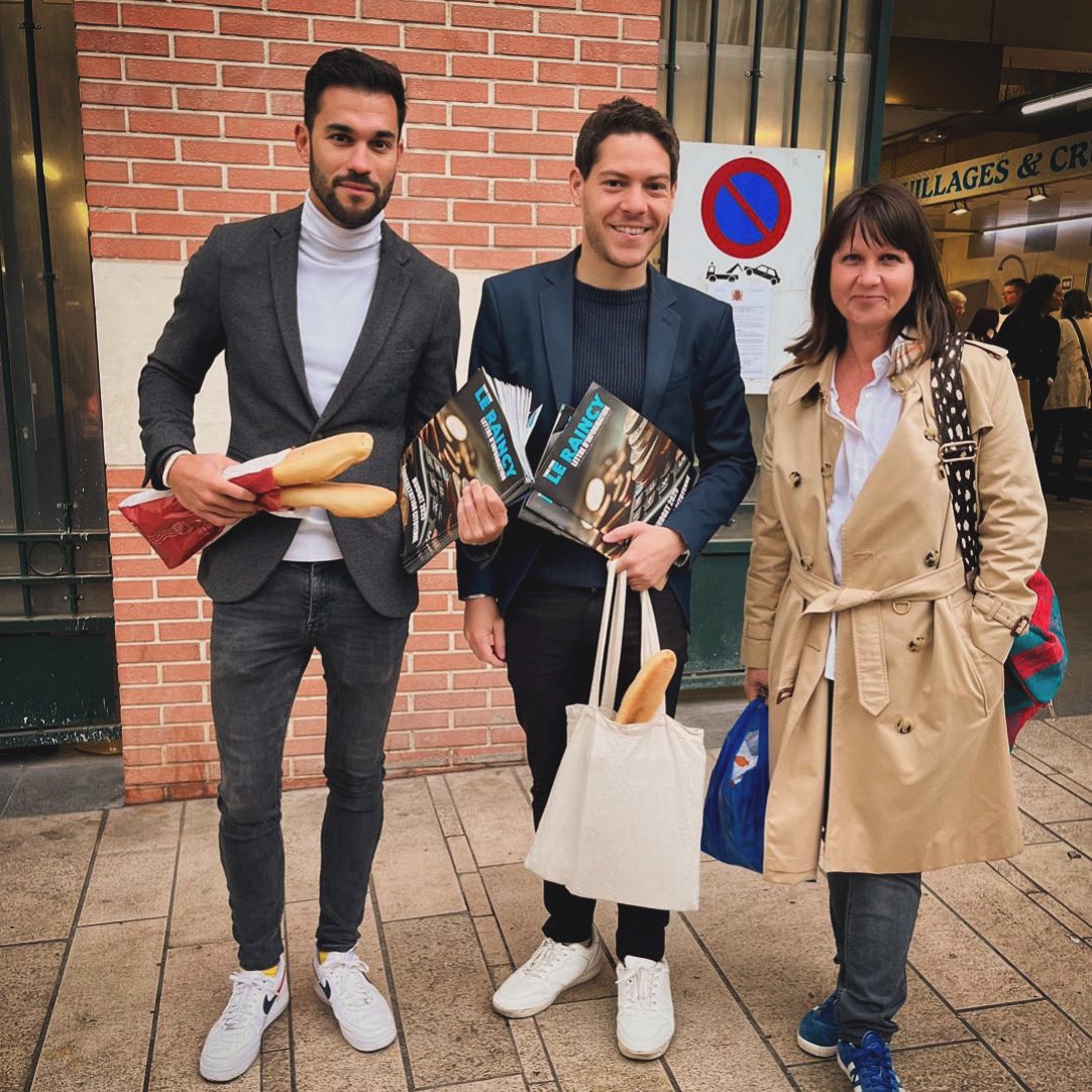 🗣️ Vos élus à votre écoute 

Très bon moment ce matin au marché de l’avenue de la Résistance avec des échanges constructifs au côté des Raincéens qui souhaitent voir notre ville s’améliorer ! #LeRaincy