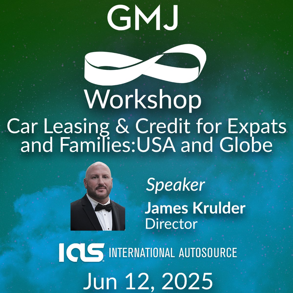 Coming this June: James Krulder of International Autosource speaking in ➡️ globalmobilityjourneys.com/pages/events/c… ⬅️ Car Leasing and Credit for Expats and Families - USA and the Globe: Global Mobility Journeys GMJ Workshop with International Autosource 🛂Join The HR Registered 🎙 ⬆️