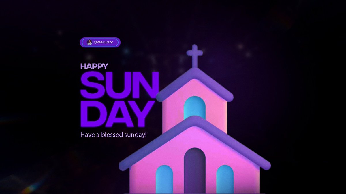 Happy Sunday ⛪💫