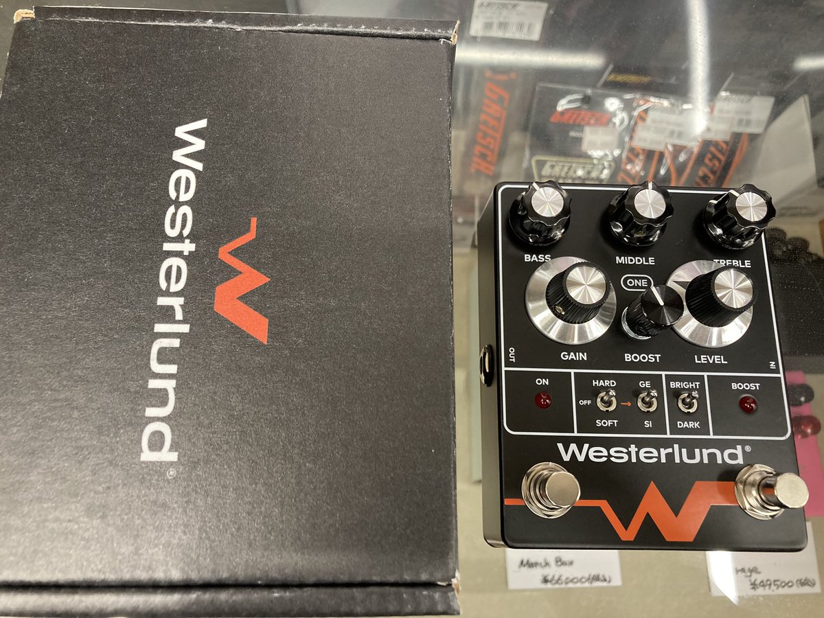 murachanmuracha's tweet image. イワタユウシ(GOOFY STYLE、ex NUKEY PIKES)の試奏時のセッティング　🙄

#WESTERLUND  #AUDIOONE  #イワタユウシ #ギター教室