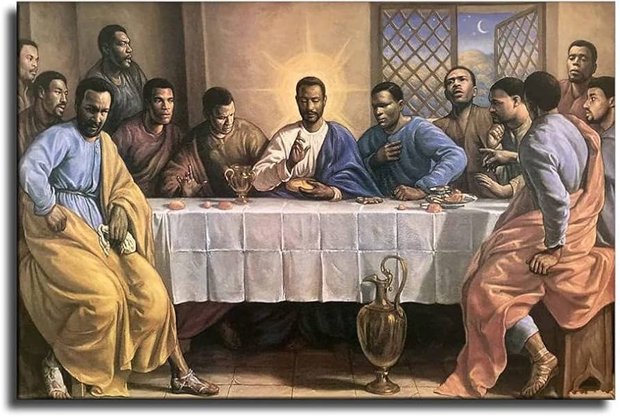 Phbhimself's tweet image. Mchoro uliobadilisha Historia, Siri ya Yesu mweusi iliyofutwa na rangi nyeupe.

Zamani, sanaa ilikuwa kama kamera ya leo. Michoro, sanamu na maandishi ya mkono vilikuwa vyombo vya kuhifadhi historia, mila, dini, na hata maono ya kesho.

Kila kikwazo cha ulimwengu huu kama…