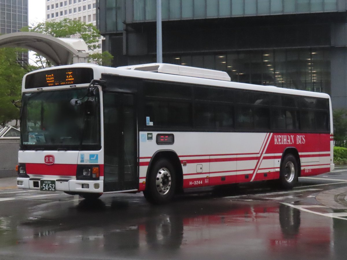 4/13 京阪バス 門真(営) H-3208 日野LKG-KV234Q3 H-3244 日野QPG