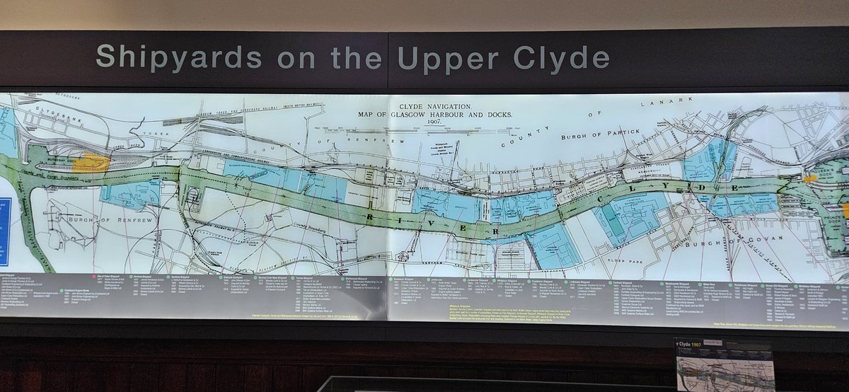 At one time a third of ships built in the world were built on the Clyde, we are open today 11am-4pm, come find ot more about Clyde shipbuilding.