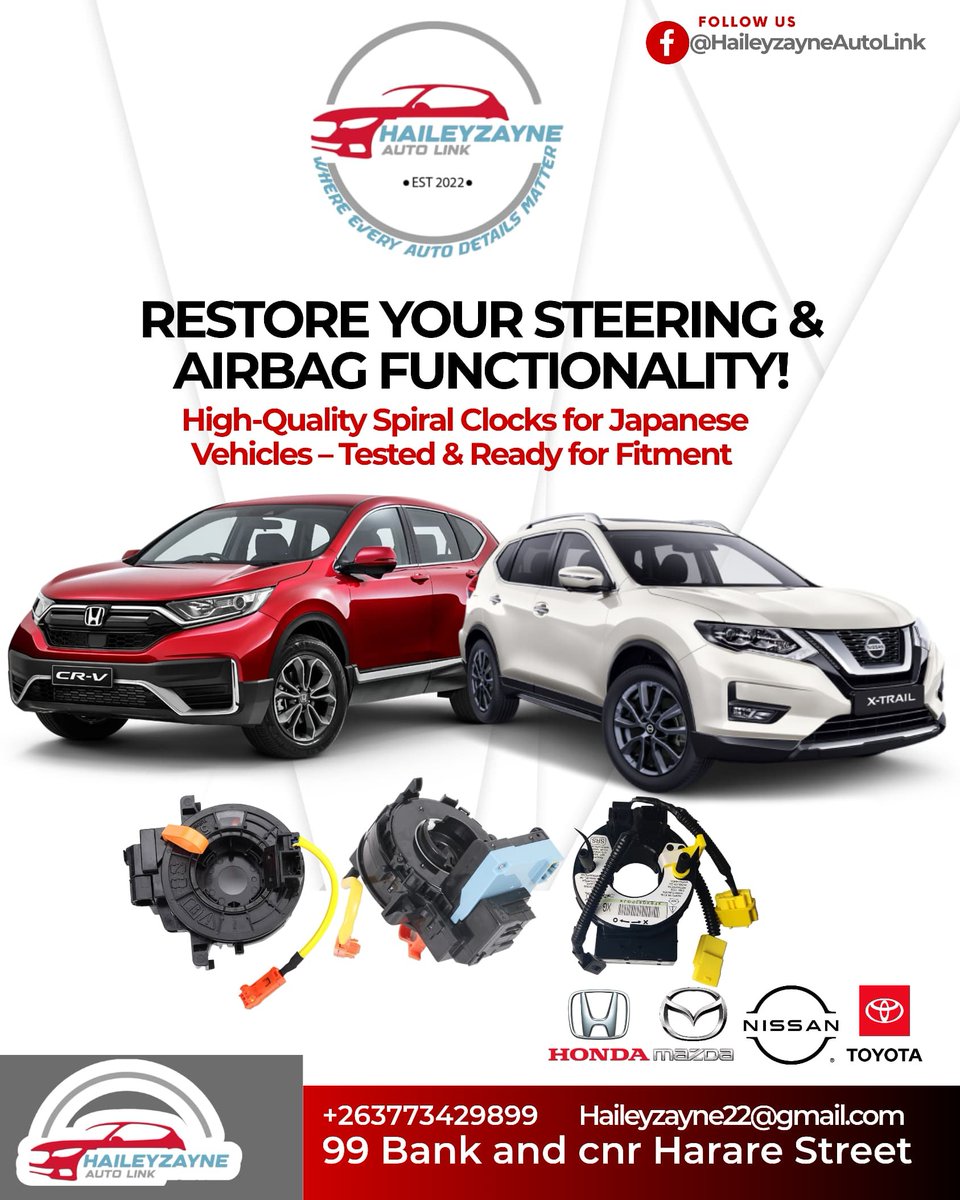 thefix1922's tweet photo. @redmarketsunday @iMisred #Emphasizing Convenience and Comfort*
#"Steer with ease, cruise with comfort"
#"The drive, just got a whole lot smoother"
#"Be heard, be seen,alert others, arrive safely"
#"Hear you coming, safe and sound"
#"Upgrade your horn, upgrade your drive"
📞+263773429899
📍Harare https://t.co/YSxS8nj3Yi