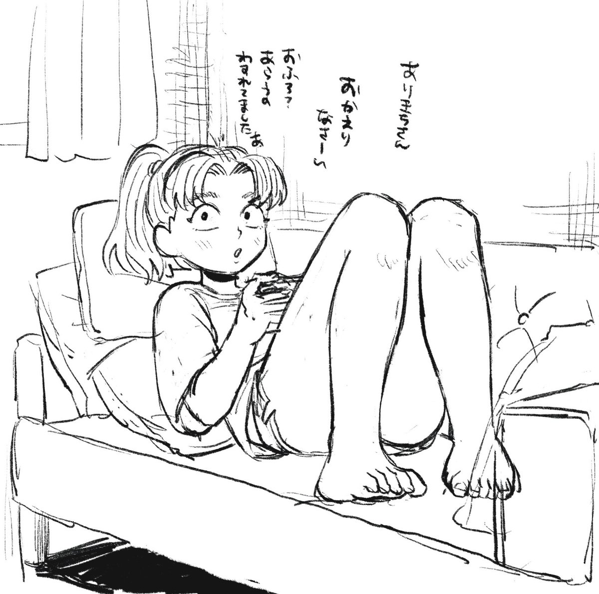 現パロにょた🥬2種です(片方りこま) 