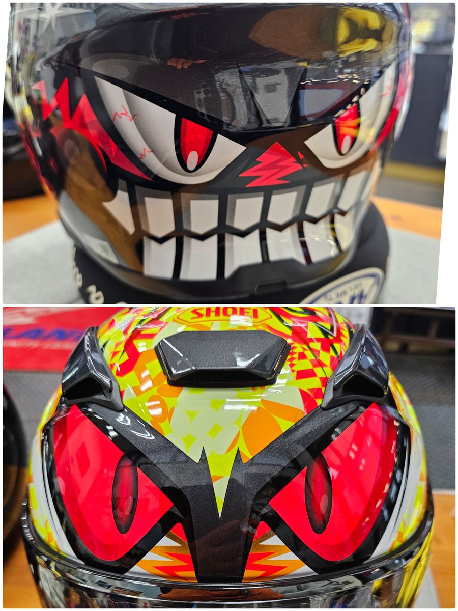 Ninja_Hiro90025's tweet image. 本日 ライコランドTOKYO BAY 東雲店さんにて
コーティングさせて頂いた
ヘルメットの一部をご紹介😍

 #KYT さんのヘルメット
サーキットにも使えるスゴイやつ❣️
(私欲しくなりましたマジで)

 #Arai さんの思い出のヘルメット💓
20年前の物ですが大切にされてたのが伝わります。