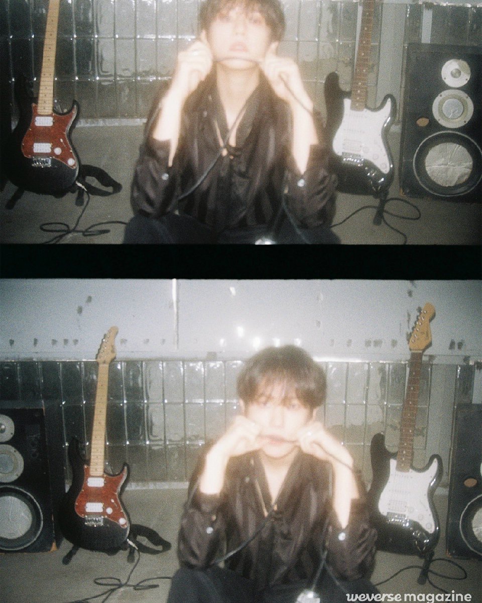 knockknock0408's tweet photo. BAEKHYUN ins :  had a good time with @ weverse 🎸 https://t.co/ZkdfOed5hk
