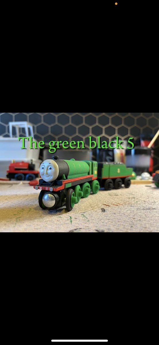 Guys this is my Henry custom. Designed after a black 5 watch it on my YouTube channel and give it a like too while you are at it youtu.be/Im2nW-ConIc?si…