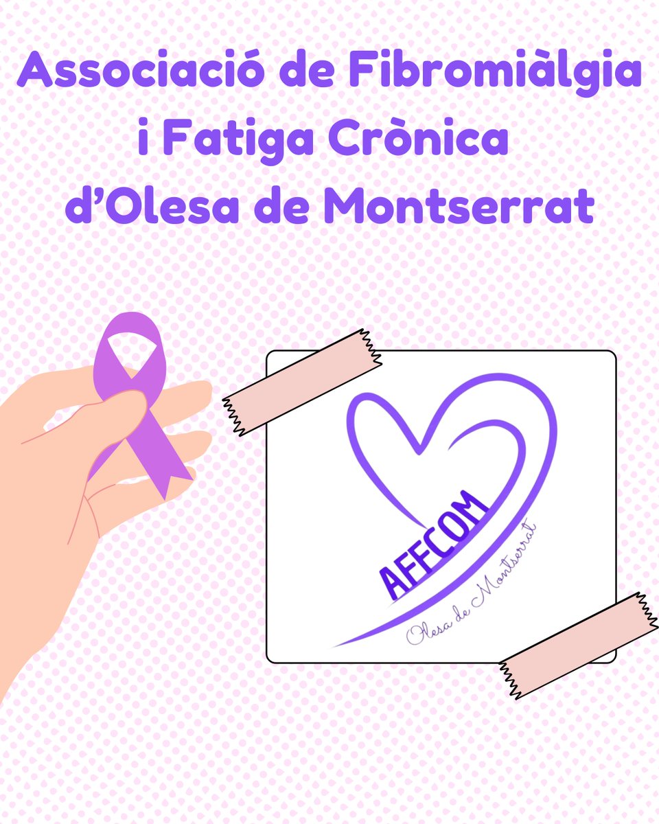 🎗️ Coneixes l’AFFCOM? Som l’Associació de #Fibromiàlgia i #FatigaCrònica d’#Olesa de Montserrat. Donem suport, visibilitzem aquestes malalties sovint invisibles i fem xarxa a #Olesa.
📍 Troba la butlleta per associar-te al vestíbul de l’Ajuntament.
📩 fibromialgiaolesa@gmail.com