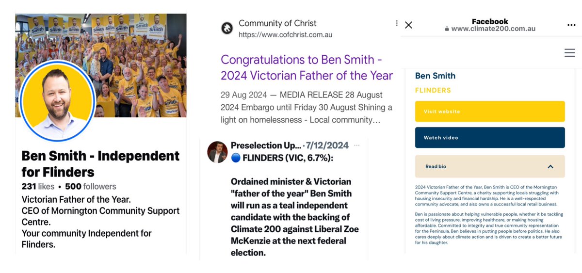 22thinkinggirl's tweet photo. Blocked by the Teal christophobe attacking Amelia Hamer who conveniently overlooks the Mormon preacher backed by Climate 200.
#Hypocrisy #TealTruth
#AusVotes2025 #FlindersVotes https://t.co/NiJg0zaJhY