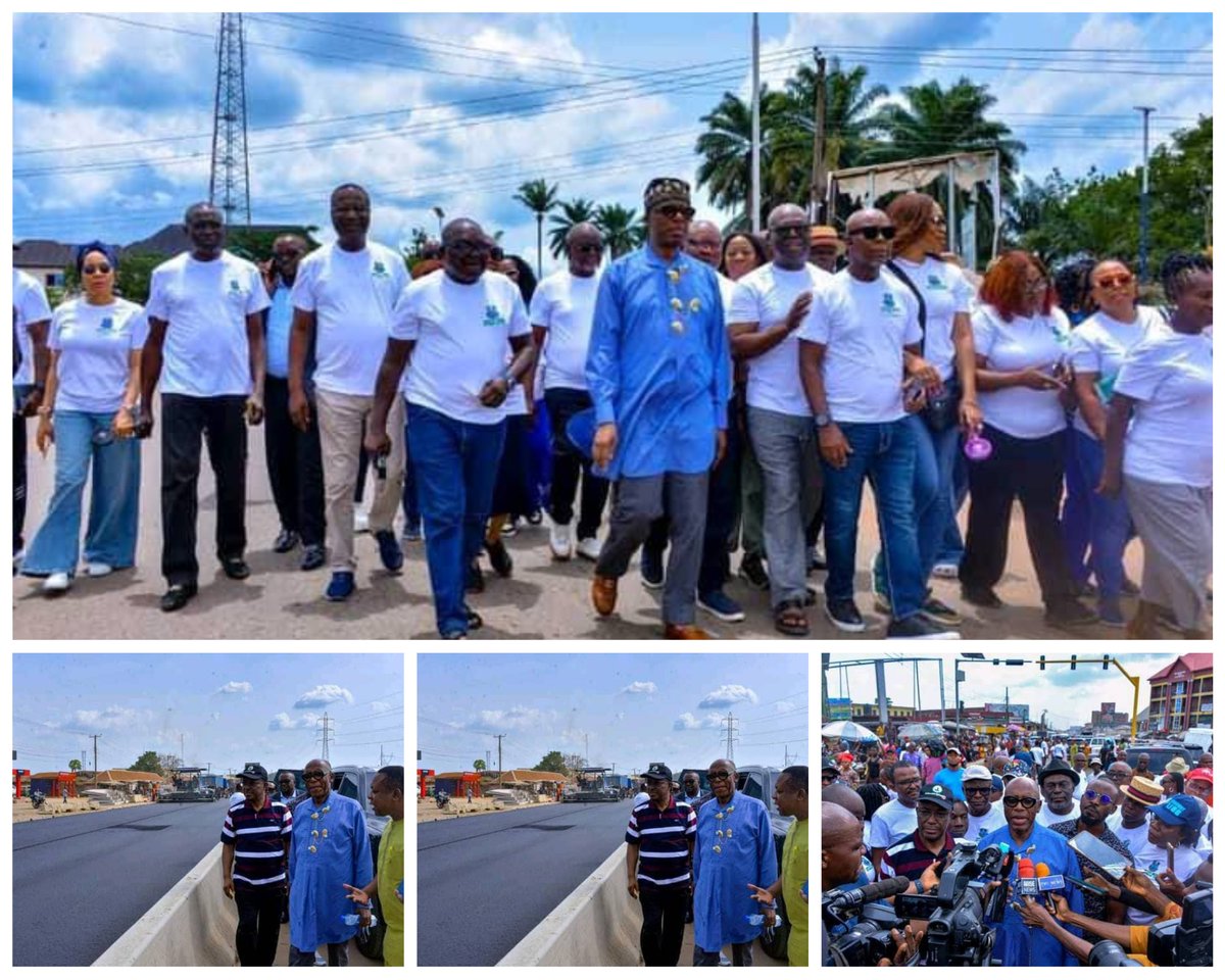 rovingnaija's tweet photo. UNIPORT Alumni Commends Gov. Otti For His Giant Strides In Abia State 
A delegation of University of Port Harcourt (UNIPORT) alumni has poured encomium on Governor Alex Otti over his developmental strides in Abia State after inspection of different project sites in Abia. https://t.co/2JHR49HfHV