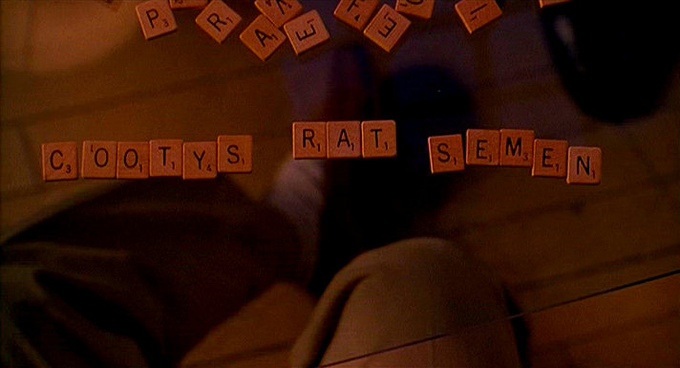 Gibboanxious's tweet image. The Top 10 Movies featuring Scrabble:

10. Smart People
9. Akeelah and the Bee
8. Snow Cake
7. Foul Play
6. Sabrina
5. Zero Effect
4. Primer
3. Sneakers
2. Heavenly Creatures
1. Rosemary's Baby
#ScrabbleDay #Scrabble