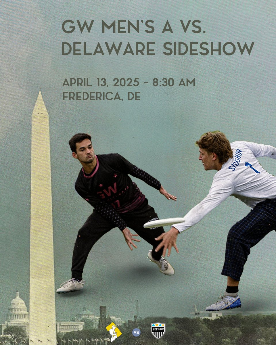 George Washington University Men's Club Ultimate A tweet media