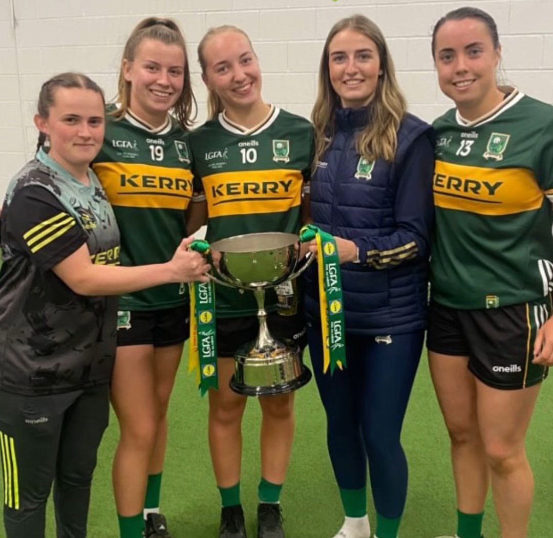 MTU Kerry Campus GAA Club (@mtukerrygaaclub) on Twitter photo Congratulations to our current students and recent graduates on their national football league division one success with <a href="/kerryladiesfoot/">KerryLGFA</a> yesterday.
👏👏👏
<a href="/MTUSU_Kerry/">MTUKSU</a> <a href="/radiokerrysport/">Radio Kerry Sport</a> <a href="/TLI_Group/">TLI Group</a> <a href="/MTU_ie/">Munster Technological University</a> <a href="/kerrysportshub/">KerrySportsHub.ie</a> <a href="/CoachingKerry/">Kerry GAA Coaching & Games</a> Congratulations to our current students and recent graduates on their national football league division one success with <a href="/kerryladiesfoot/">KerryLGFA</a> yesterday.
👏👏👏
<a href="/MTUSU_Kerry/">MTUKSU</a> <a href="/radiokerrysport/">Radio Kerry Sport</a> <a href="/TLI_Group/">TLI Group</a> <a href="/MTU_ie/">Munster Technological University</a> <a href="/kerrysportshub/">KerrySportsHub.ie</a> <a href="/CoachingKerry/">Kerry GAA Coaching & Games</a>