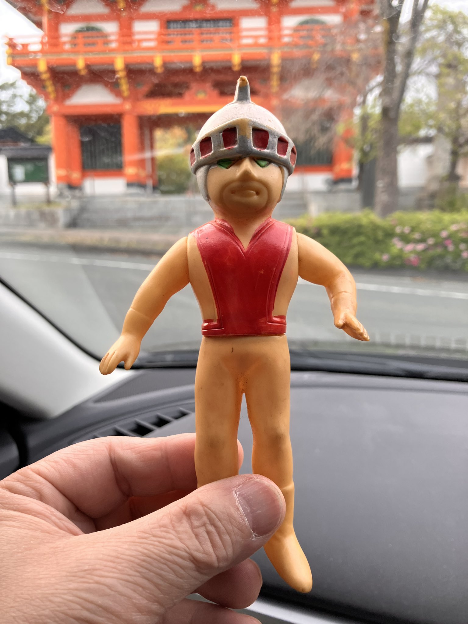 週末特価！当時物ウルトラマンレオ 無版権ソフビ 盆踊り 昭和