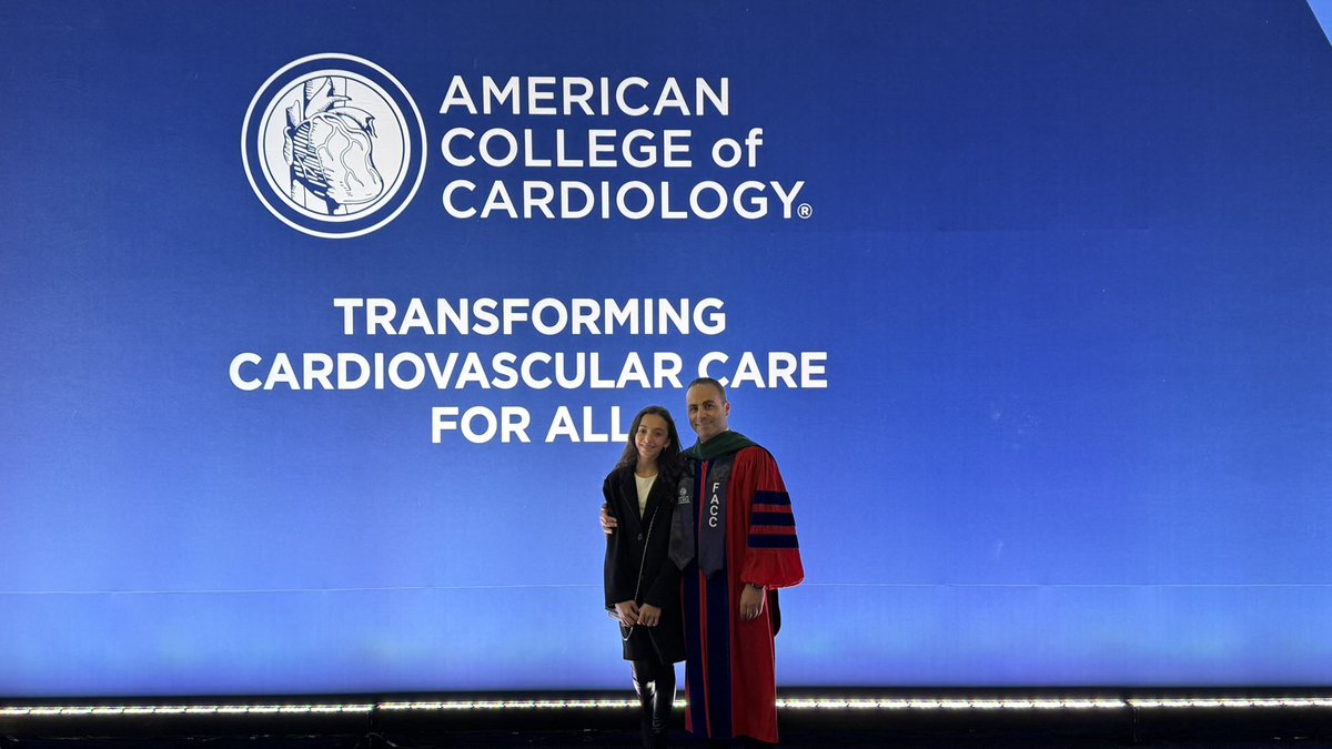 harbiehbernard's tweet photo. Being awarded Fellowship in the ACC represents a significant milestone in any cardiologist’s professional journey. I was honored to participate in a memorable convocation. What made the occasion truly special was having my 13-year-old daughter, Kelly, by my side to celebrate this https://t.co/0N8NBYXU4j