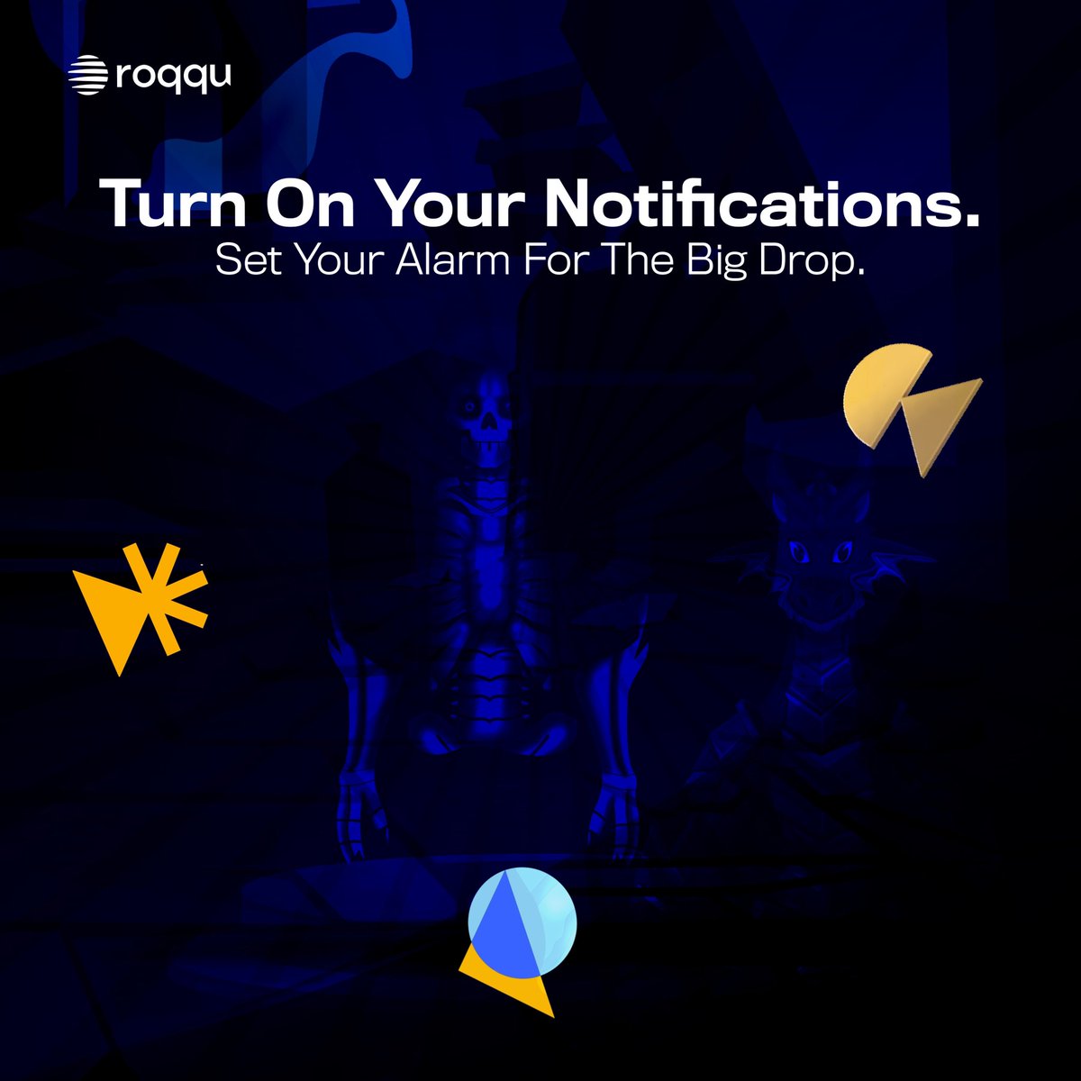 roqqupay's tweet photo. Eyes sharp👀. Fingers ready🤳🏽.
Because the drop is coming for those who are quick, bold… and hungry to win🏆
If your notifications aren’t ON, you might miss the biggest launch🚀of the season.
Don’t Snooze!
#Roqqu #CryptoGameChanger #BigDrop https://t.co/fUerulJBqx