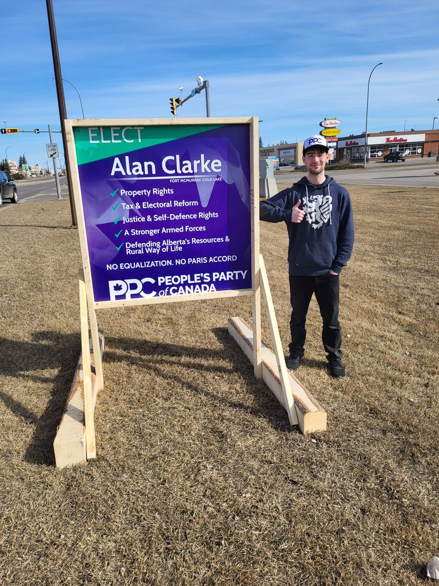 AlanClarke90309's tweet image. PPC The Peoples Party. PPC NO PARIS ACCORD! PPC NO CARBON TAXES! April 28th VOTE PPC 💜 NO Alberta Equalization Payments to Quebec.