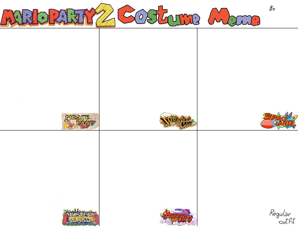SimskiSFW's tweet photo. And the template image if anyone else would like to draw their character in Mario Party 2. Disclaimer: I did not make this meme, I just found it. https://t.co/ACs1UN0AUV