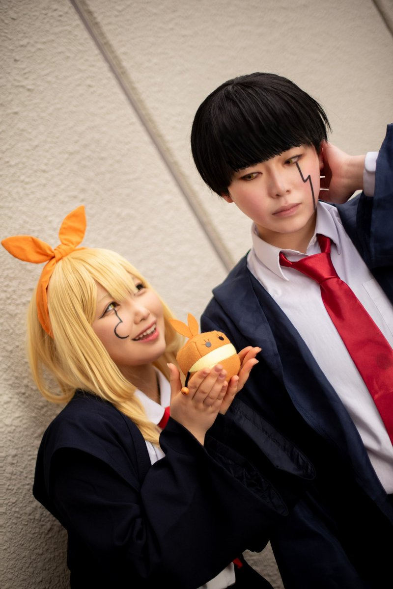 sen1004_'s tweet image. ※cos
マッシュル-MASHULE-

🍋『肌身離さずこれを持って、常に私の事を考えててくださいねっ❣️』
🍄『え....うん.....』
 
 #マッシュルコスプレ 
 #mashulecosplay  #cosplay