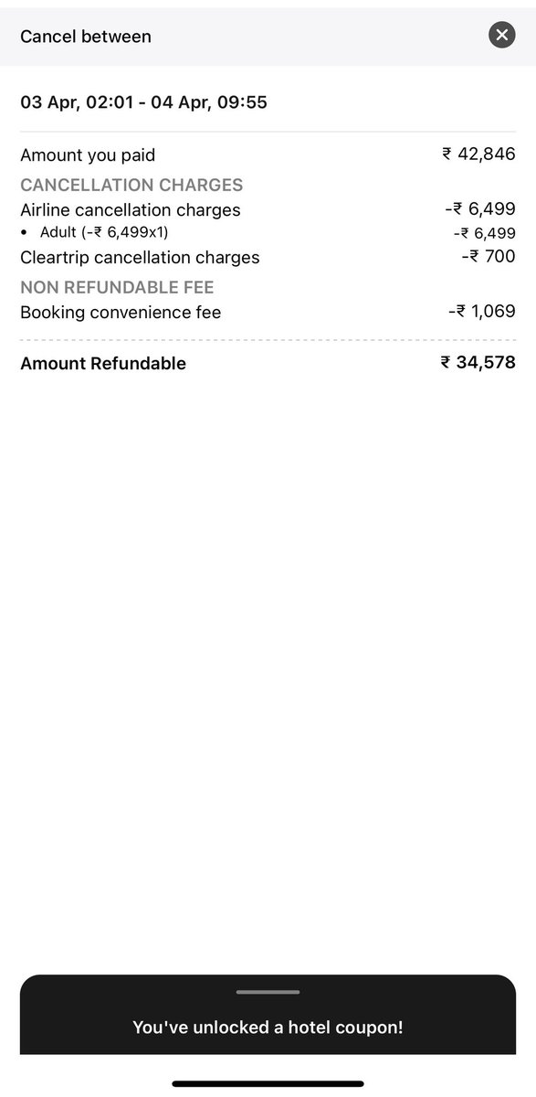 Fuzail__k's tweet photo. @Cleartrip Please find the details and it clearly mentions that i get refund @Cleartrip @anujrathi but i dont know is it a scam? That you people contradicting yourself by not providing the refund https://t.co/US8yoCxW5K