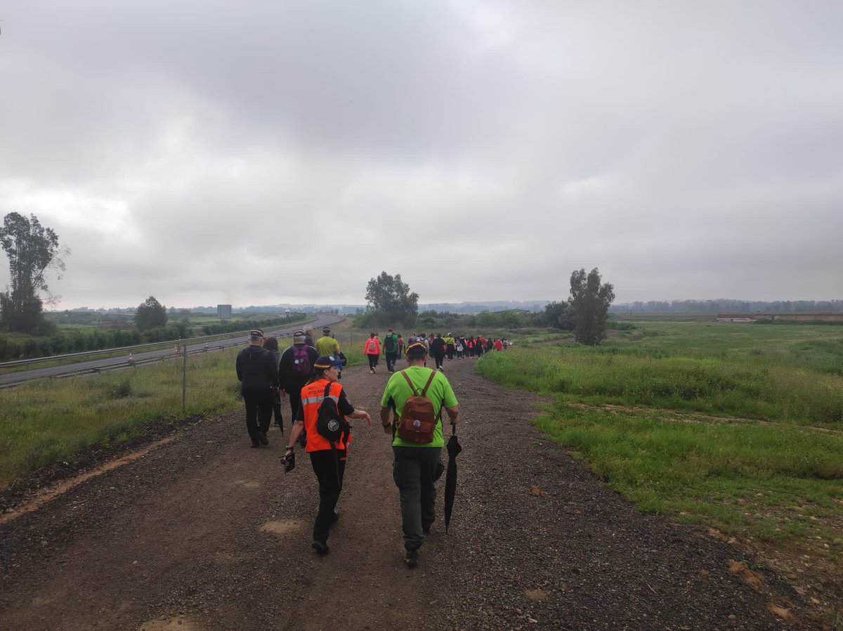 AVPC_Badajoz's tweet photo. En la mañana de ayer participamos en una ruta solidaria contra el cáncer en Gévora. https://t.co/xxglfzDsMx