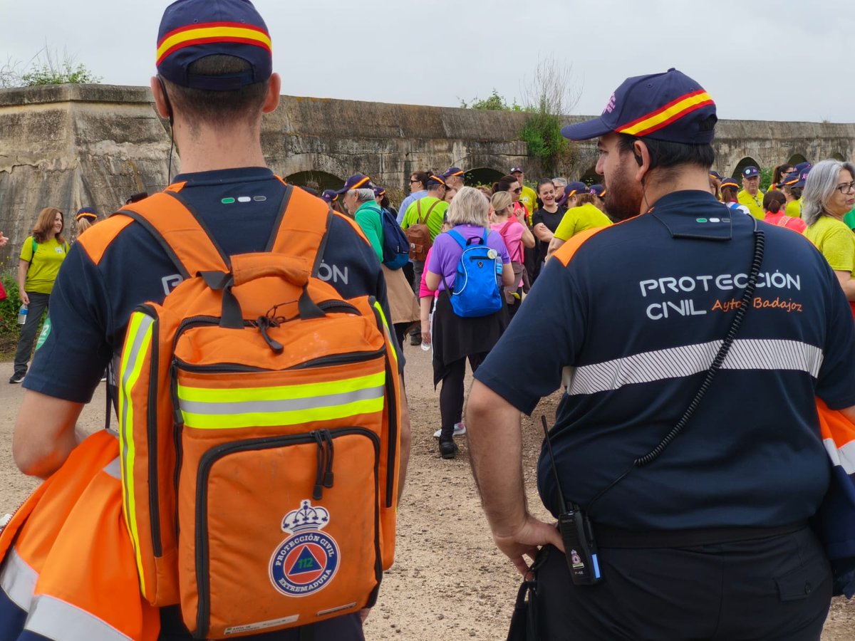 AVPC_Badajoz's tweet photo. En la mañana de ayer participamos en una ruta solidaria contra el cáncer en Gévora. https://t.co/xxglfzDsMx