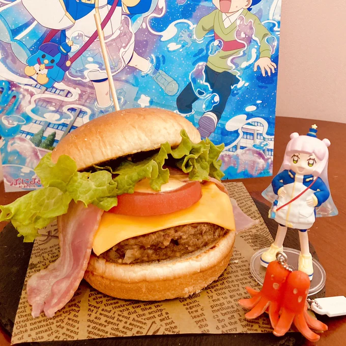 #ぷにるはかわいいスライム コラボカフェ、どの料理も美味しかったし世界観を活かしたメニューが多く最高のコラボカフェでした!!グッズもブラインドじゃないのに種類豊富なのが良心的で助かります…!みんなはどのかわいい姿のアクスタセット買った?(ぬいぐるみは1点ものの頂き物で非売品です) 