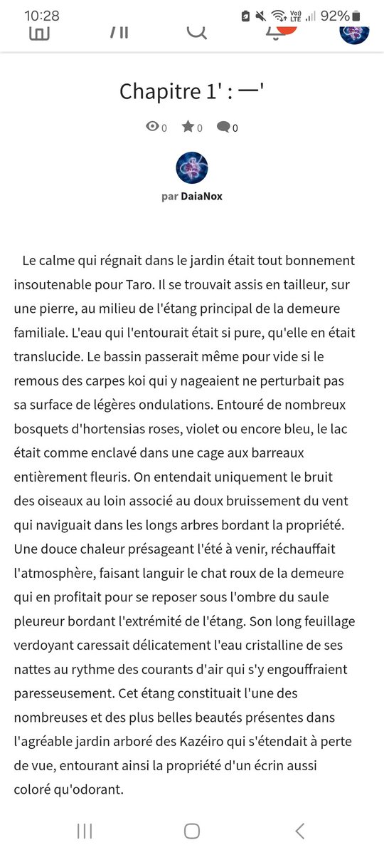 DaiaNox's tweet photo. Pourquoi avoir une trame facile quand on peut faire ce qu'on veut 🤣? Voici le chapitre 1' qui parlera un peu du passé. 
En espérant qu'il vous plaise un minimum ! 
https://t.co/PYS0R9GoyO

#roman #fantasy #action #ecriture #auteur #auteure #japon #asie #BL #homoromance #MxM https://t.co/1MnCNYuQIL
