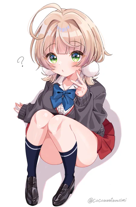 おすわりぴーす #どろういんぐ #しぐれうい