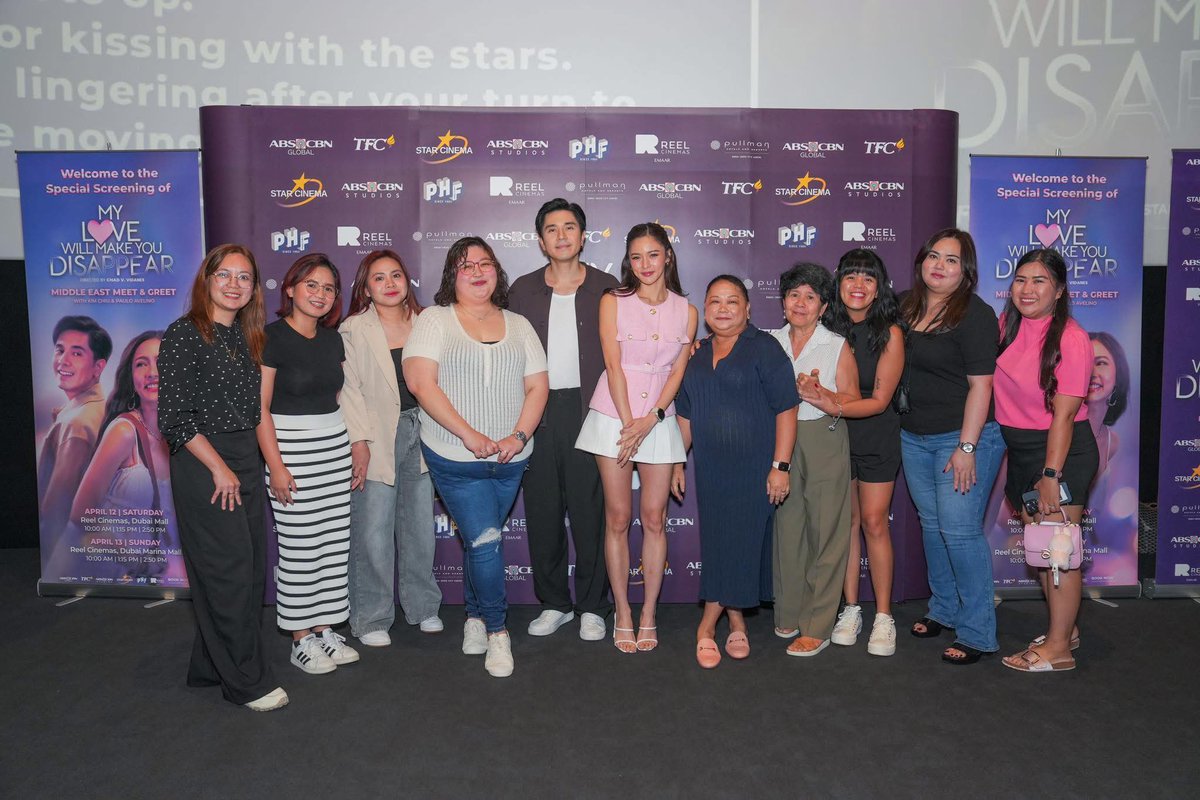 Goal unlocked! #KimPauDubaiMeetAndGreet #kimpau