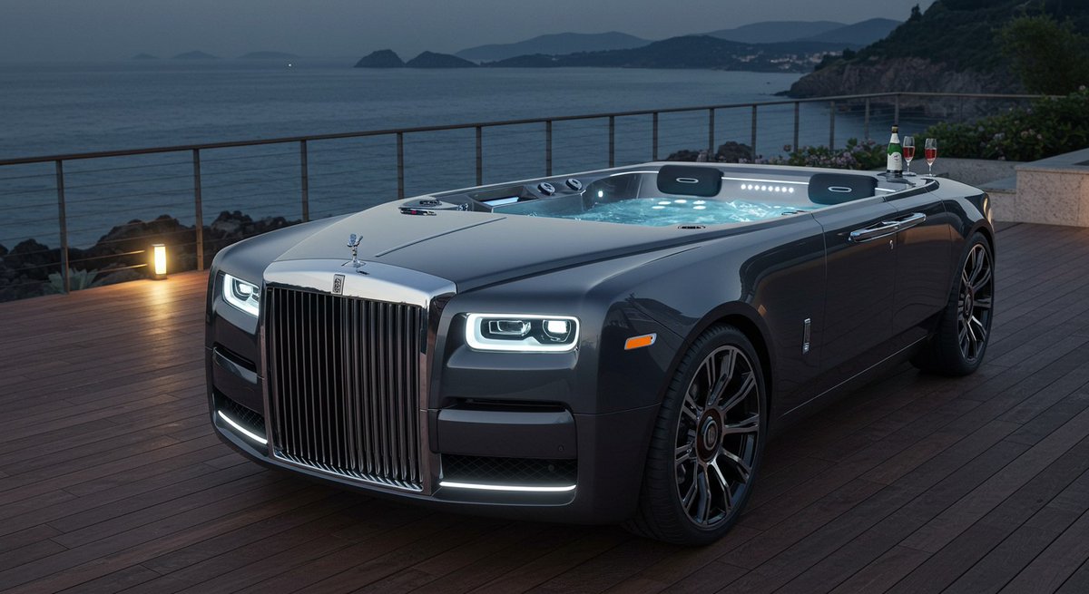 thelordfrank's tweet photo. Ever dreamed of chillin’ in a car… but make it a hot tub? Yeah, we did too. Now it’s parked in the yard, bubbling like a boss. Want one? Shoot us an email at justkidding@gmail.com — no, seriously."

#CarHotTub
#HotTubLife
#DIYDreams
#BackyardVibes
#SoakedInStyle
#HotTubGoals https://t.co/ERXPjQqP1I