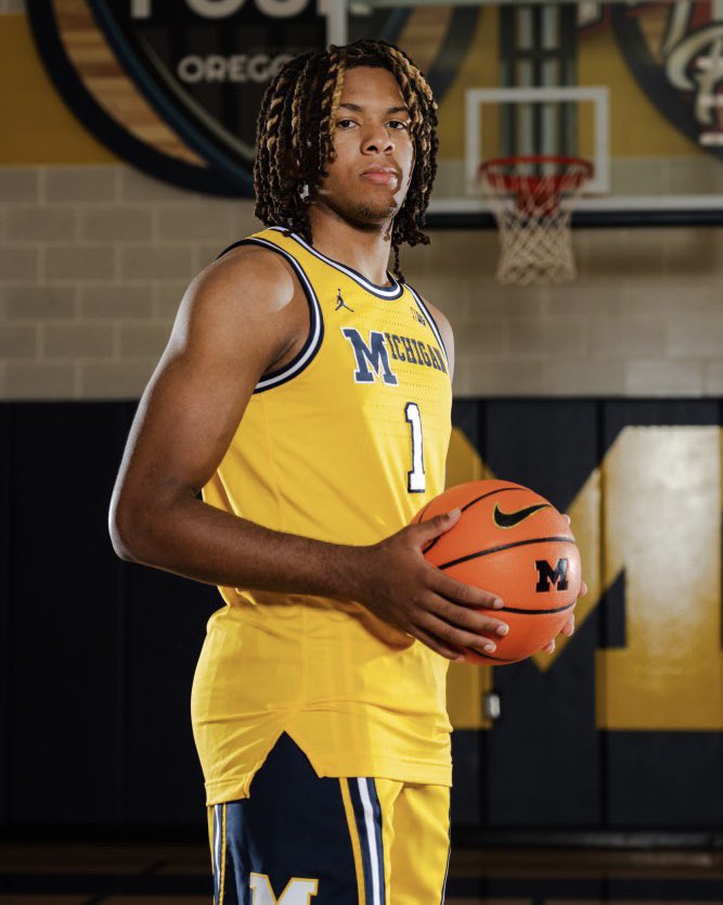 Brice Marich (@bricemarich) on Twitter photo #Michigan 5⭐️ guard signee Trey McKenney (<a href="/mckenneytrey1/">Trey McKenney</a>) helped Team USA defeat the World Select team, 124-114, in overtime at the Nike Hoop Summit in Portland last night.
The future <a href="/umichbball/">Michigan Men's Basketball</a> guard had 22 points and 4 rebounds in just 20 minutes of action. #Michigan 5⭐️ guard signee Trey McKenney (<a href="/mckenneytrey1/">Trey McKenney</a>) helped Team USA defeat the World Select team, 124-114, in overtime at the Nike Hoop Summit in Portland last night.
The future <a href="/umichbball/">Michigan Men's Basketball</a> guard had 22 points and 4 rebounds in just 20 minutes of action.