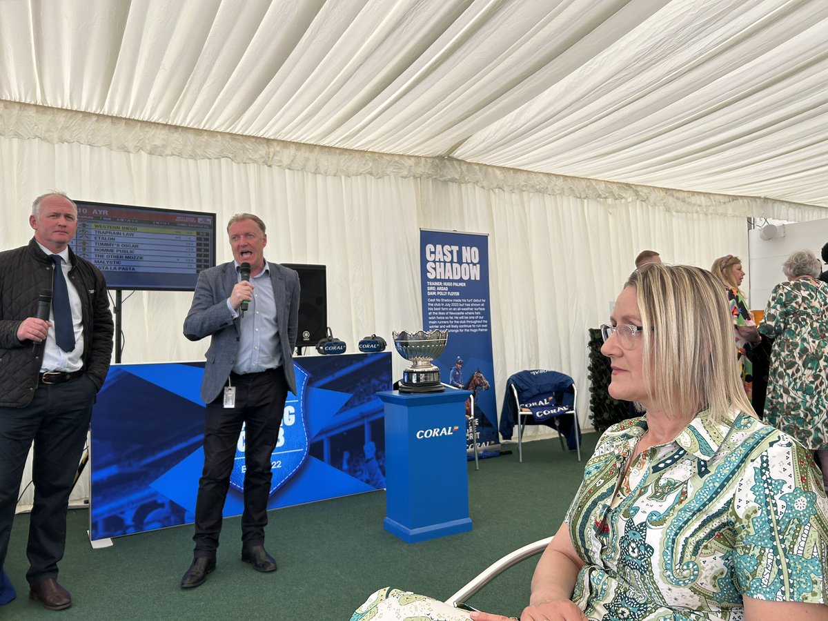 wrightchris2's tweet image. Fantastic day @ayrracecourse @Coral Racing Club. Drove 5 hours each way to be there.. but well worth the visit. In marque looking out on the parade ring