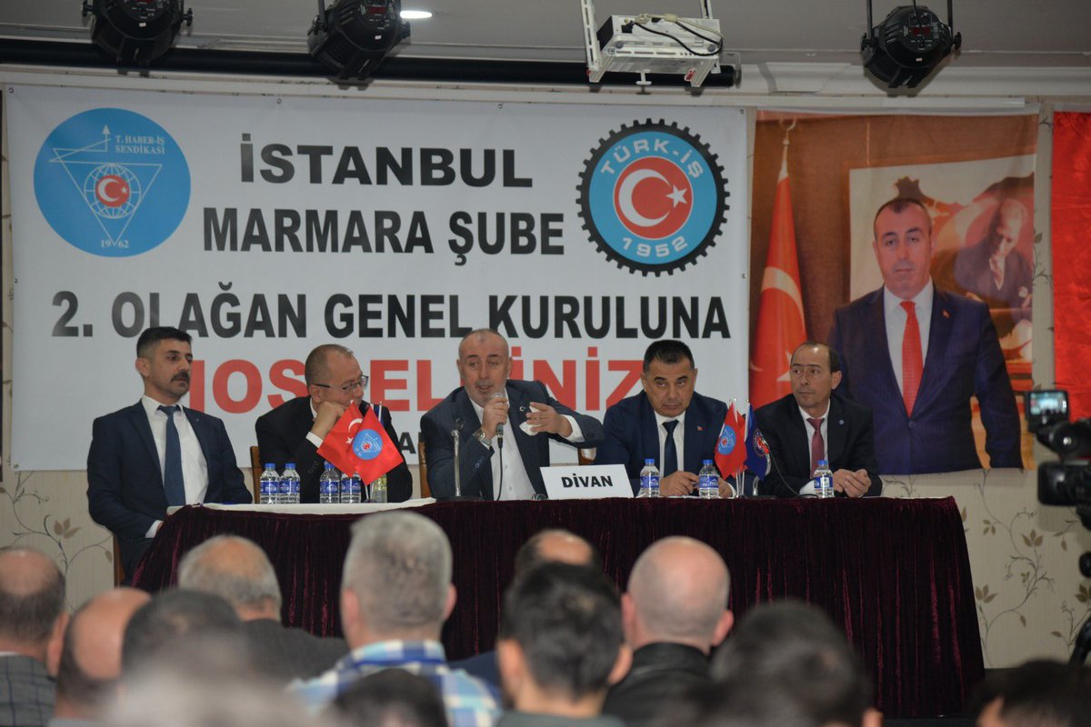 VeliSolak's tweet photo. Türkiye Haber-İş Sendikası İstanbul Marmara Şubemizin 2. Olağan Genel Kurulunu gerçekleştirdik. 

Bu önemli günümüzde bizleri yalnız bırakmayan tüm üyelerimize ve değerli teşkilatımıza teşekkürlerimi sunuyorum.
Genel Kurulumuzun, teşkilatımız ve üyelerimiz için hayırlara vesile olmasını Cenab-ı Allah’tan temenni ediyorum.

Güven tazeleyen Nuh Galip Topak kardeşime ve yönetimine başarılar diliyorum. 

#63yıl 🧿

Yaşasın @turkiskonf 
Yaşasın @TurkiyeHaberis
