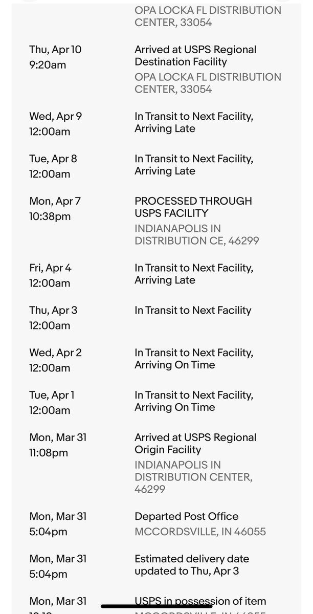 cookieg35's tweet photo. @USPS @USPSHelp Indianapolis has a major problem and this is just one example of many I have personally experienced and nothing has changed in over 6 months!! https://t.co/WnrghUtCkU