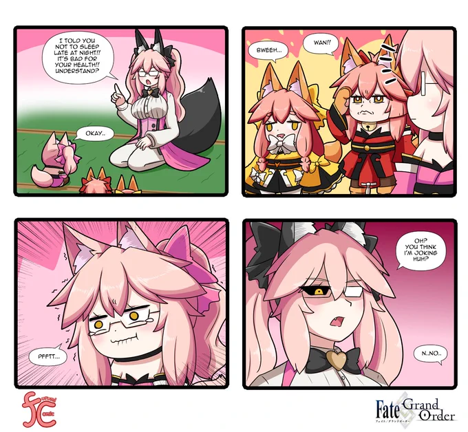 A Scolded Mini
#FateGO #FGO #タマモキャット 