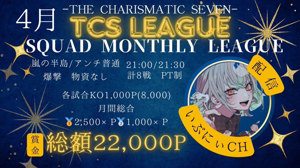 eve_toshi32's tweet photo. 𝚃𝙲𝚂 𝙻𝙴𝙰𝙶𝚄𝙴
-𝚃𝙷𝙴 𝙲𝙷𝙰𝚁𝙸𝚂𝙼𝙰𝚃𝙸𝙲 𝚂𝙴𝚅𝙴𝙽-Day②⚔️
21時⚔️21時半 2戦‼️

難しい戦いを制したのはぴっぴー🥇
伏せ組なぽ軍3が🥈と激戦💥
SMASHも僅差🥉で追いかける🔥

試合数が少ないリーグはひとつのミスが
命取りになるぞ👊💥

今後大注目の大会をYouTubeで⬇️
https://t.co/Db00pnCMsV

 #リーグ  #スクワッド  #荒野行動
 #ゲーム実況   #軍団