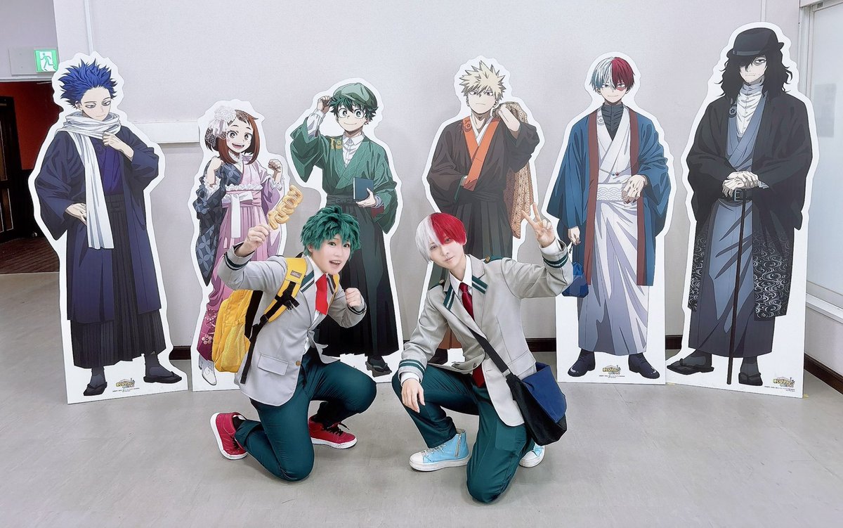 Cosplay

花やしきヒロアカコラボ最高でした🌸

緑谷：<a href="/296Tkr797/">ツクル7/13そばそば西2ノ73b</a> 
轟：<a href="/mahiru_821/">マヒル7/13西2 ノ73b</a>