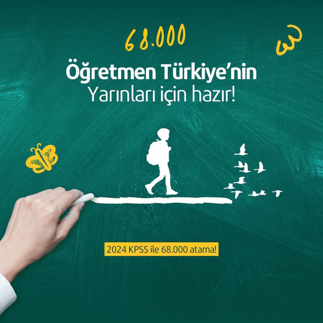 MektepliGazete's tweet photo. Yüz binlerce Öğretmen Adayı
2024 KPSS puanlarıyla, akademiye geçiş öncesi, Hazine ve Maliye Bakanlığı'ndan 68 bin kişilik öğretmen ataması onayı talep ediyor.
#Kabine68BinÖğretmenAtaması https://t.co/ivXhzB5Ucu