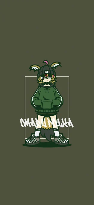 パペットMVのポルカちゃん スマホサイズなのでよろしければ壁紙にどうぞ #絵まる