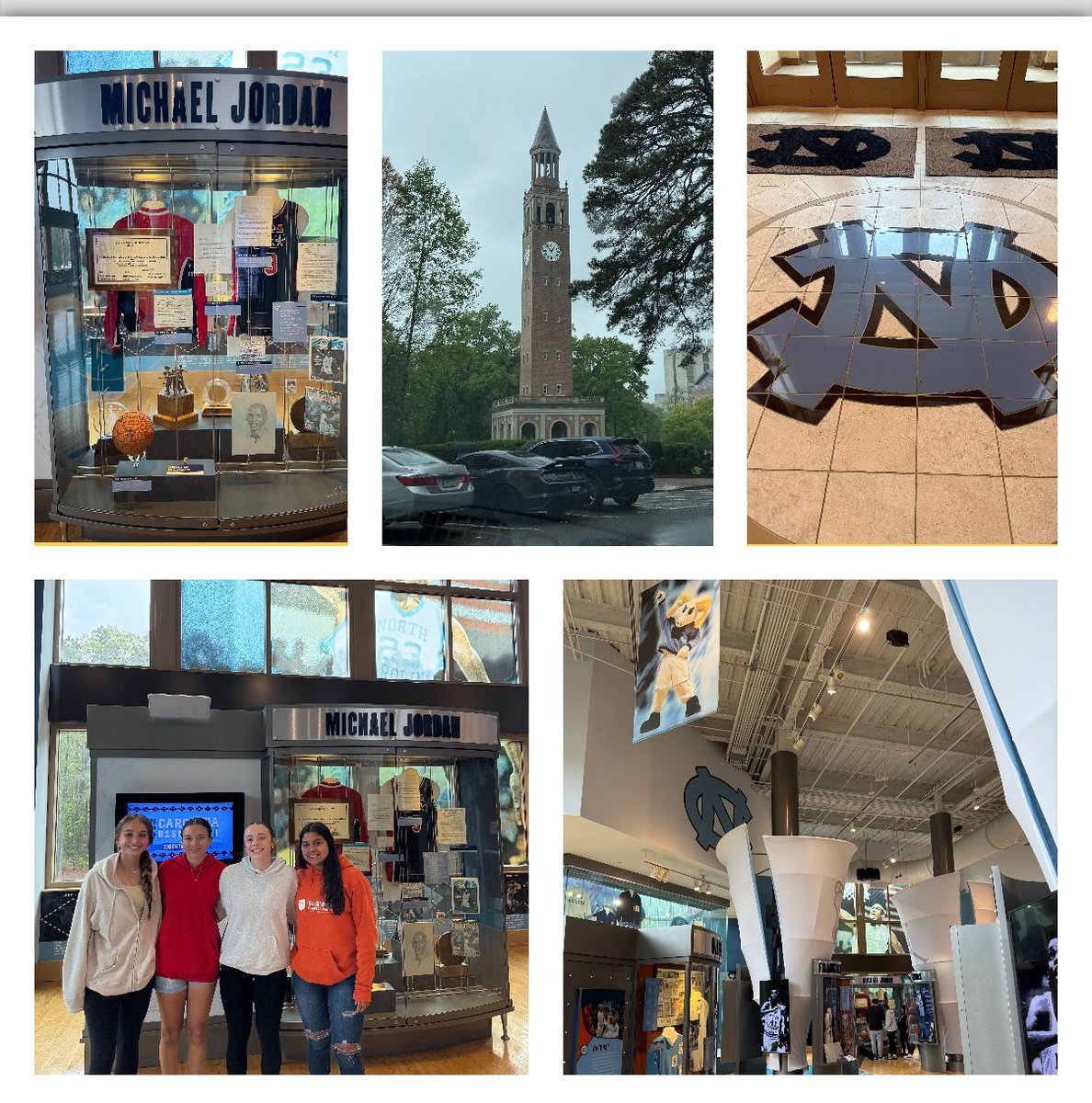 Had a great time visiting North Carolina University, Duke University and Wake Forest University!!!