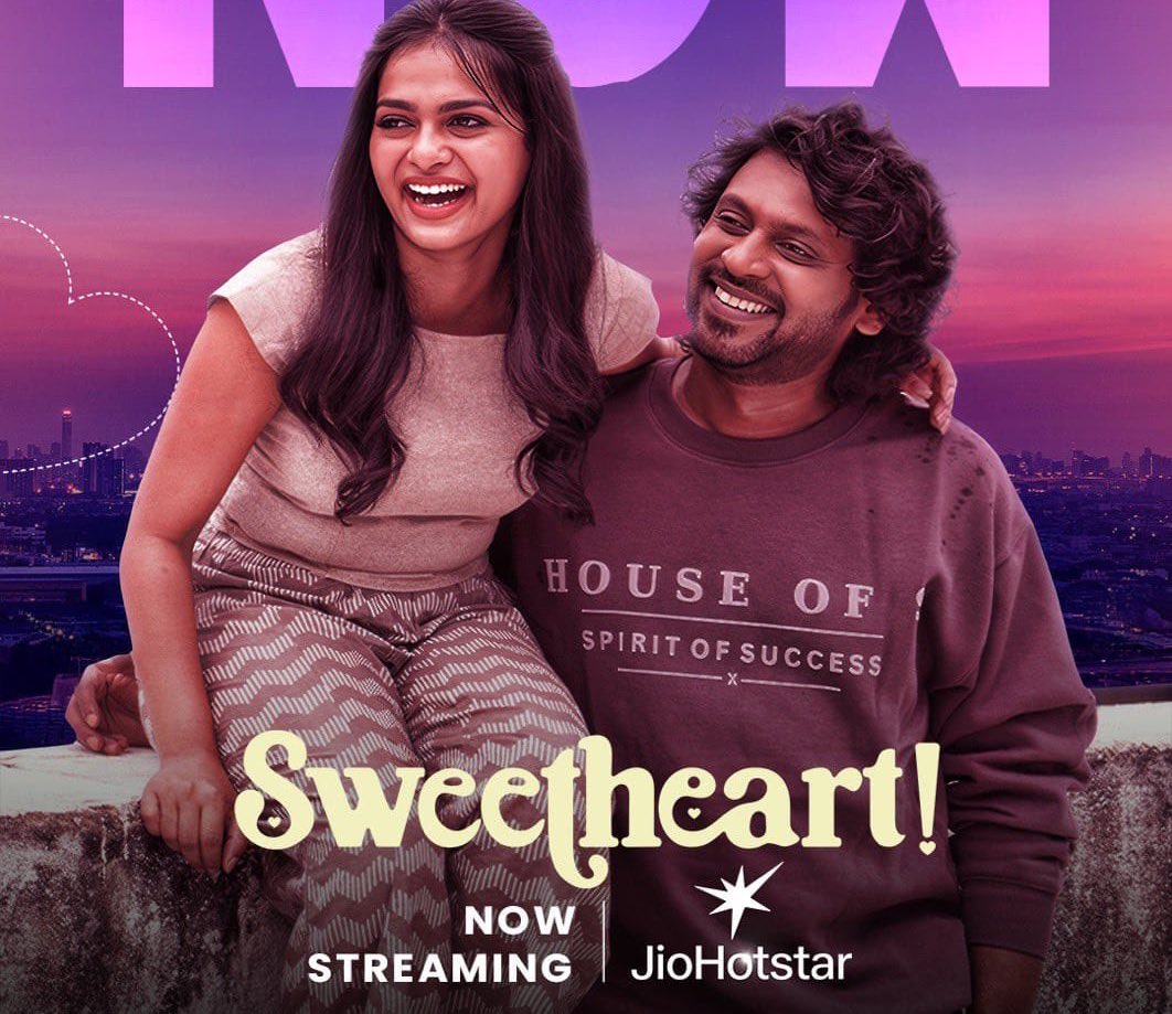 Nandhan_Talkz's tweet image. #sweetheart

ஆளை விட்டா போதும் சாமி கணக்கு தான்.

ஜோ படத்திற்கு பிறகு இளசுகளைப் பிடிக்கலாம் என ரியோ நடித்த படம்.

பெருசா ஒன்னும் வேலைக்கு ஆகல.

ஹீரோயின் அழகு, அருணாசலத்தின் ஒரு சில காமெடிகள் கிளிக் ஆச்சு.

கதையை சொல்லி உங்களை வெறுப்பேத்த விரும்பாமல் இத்தோடு முடித்துக்கொண்டு விடை