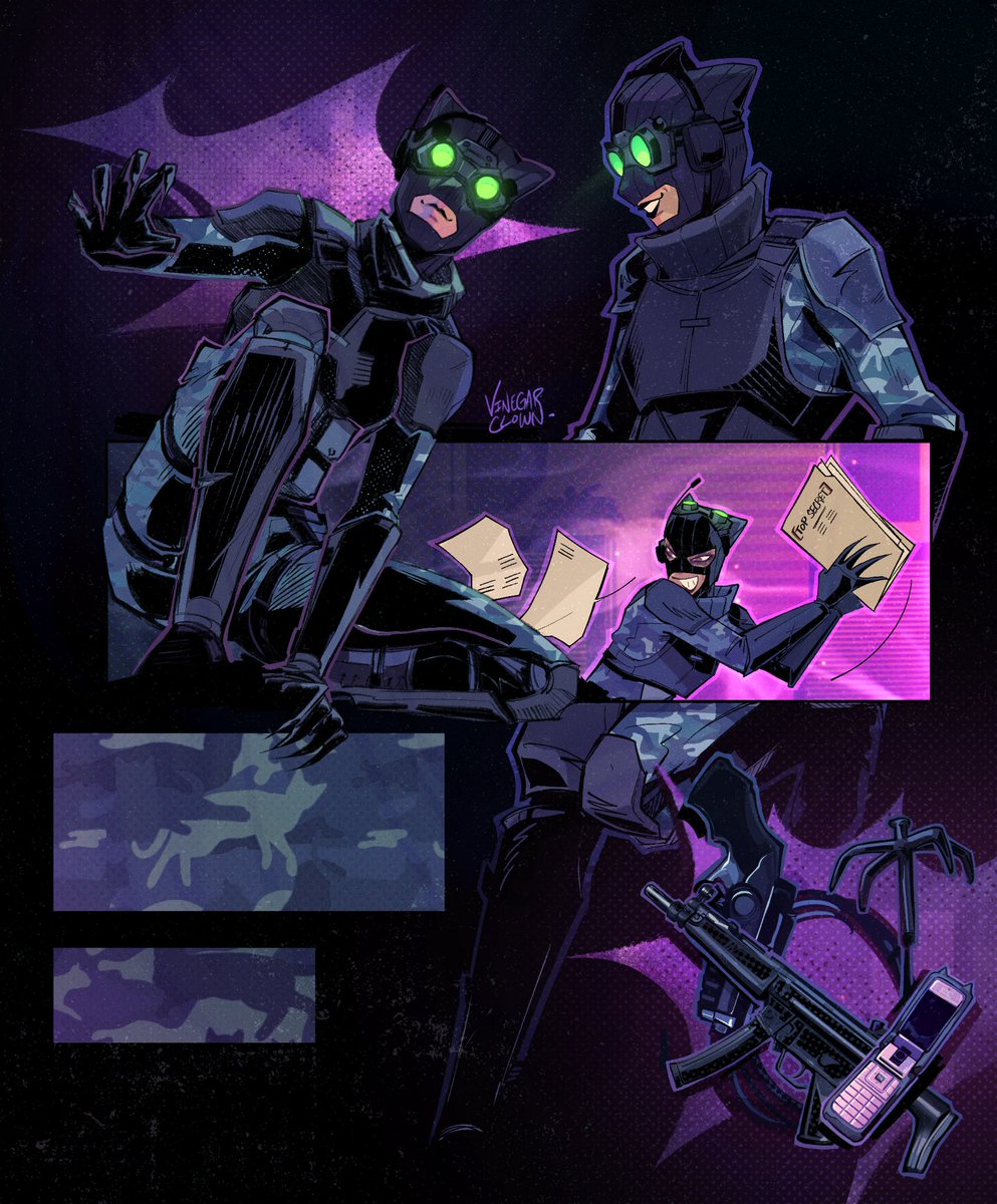 vinegarclown's tweet photo. My catwoman design #batman #fanart https://t.co/AQ6rvAZKoW